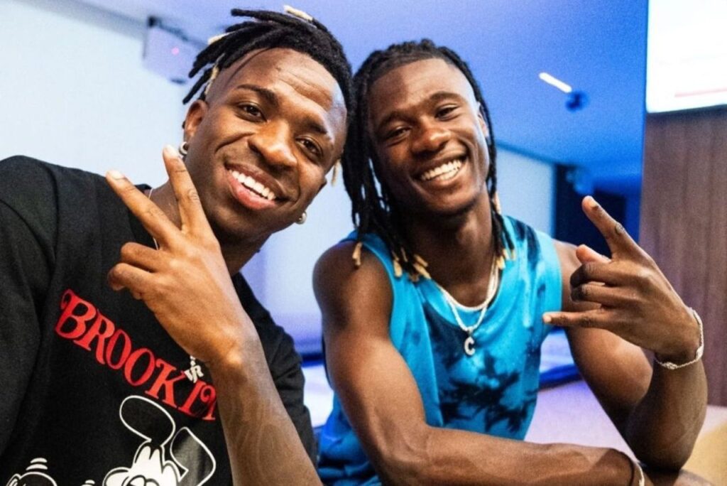 Vini Jr e Camavinga, do Real Madrid, se recuperam de lesões (Foto: X/Reprodução)