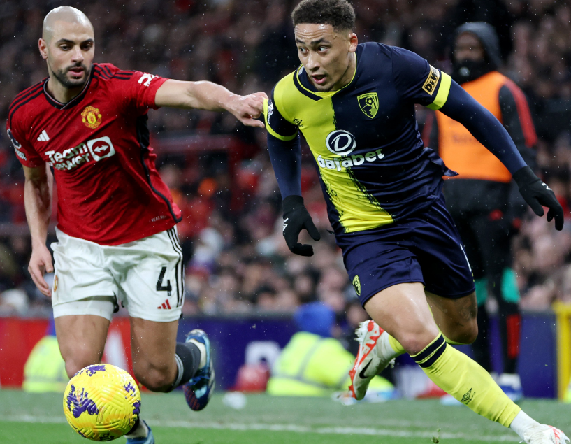 Bournemouth brilha e vence o Manchester United no Old Trafford Foto: Bournemouth/X