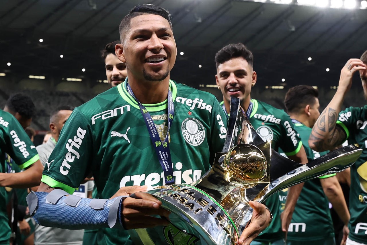 Rony, atacante do Palmeiras