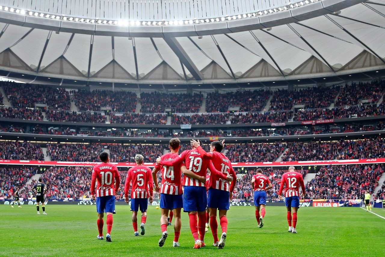 Atlético de Madrid conseguiu vitória suada sobre o Almería (Foto: X/Reprodução)