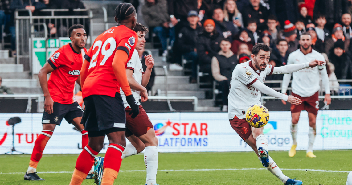 Manchester City vira sobre o Luton Town e interrompe sequência negativa Foto: Manchester City/X