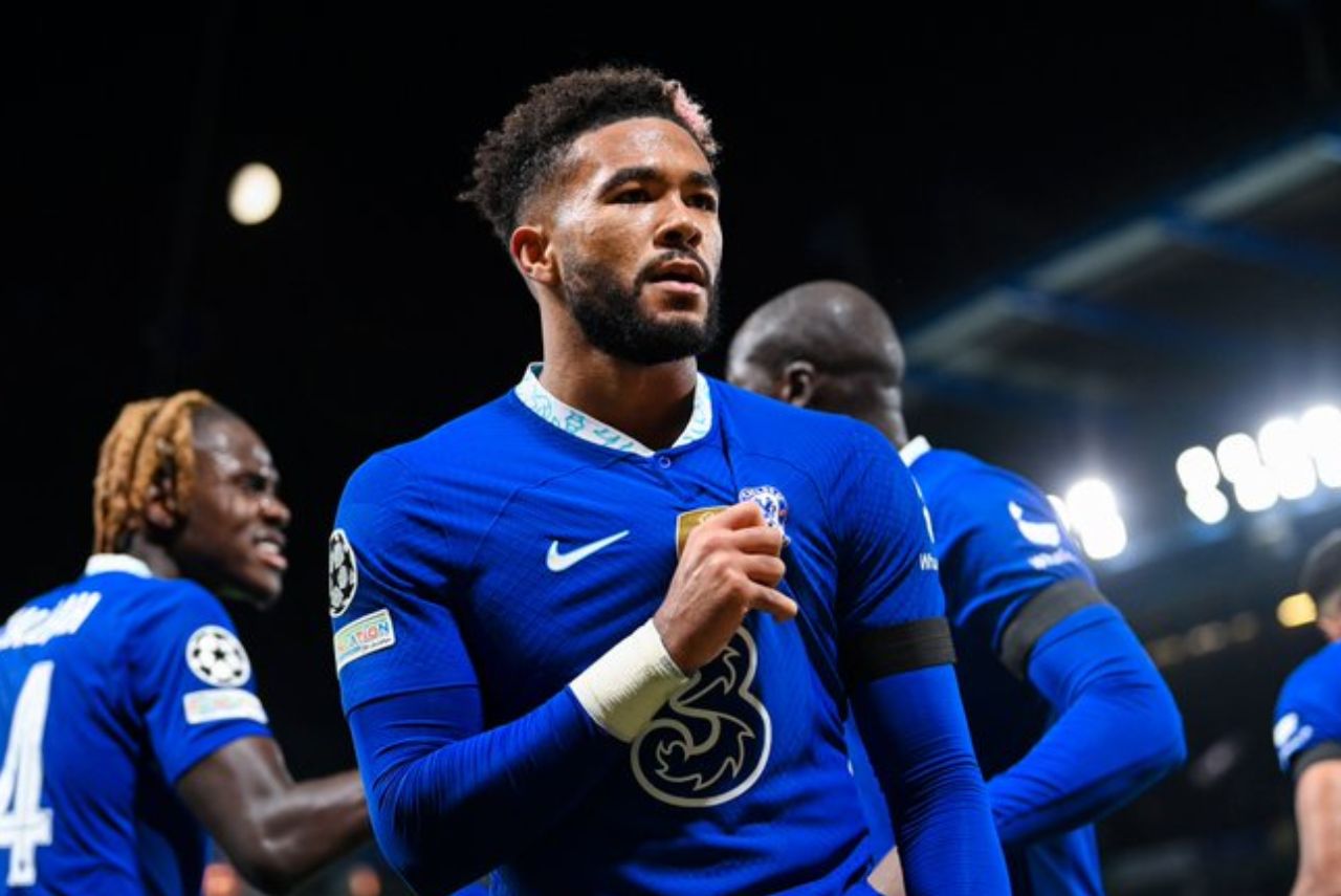 Reece James em ação pelo Chelsea