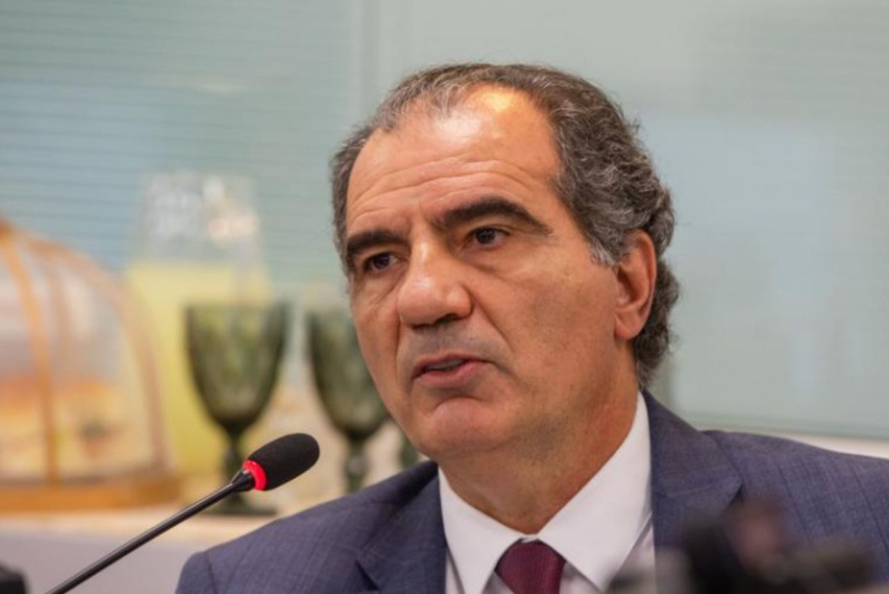José Perdiz, presidente licenciado do STJD e interventor da CBF (Foto: Daniela Pinho/STJD)