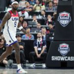 Seleção de basquete dos EUA vai se preparar em Londres (Foto: Ethan Miller/Getty Images via AFP)