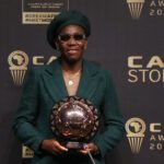 Nigeriana Asisat Oshoala é eleita a melhor jogadora africana de 2023 Foto: STR/AFP