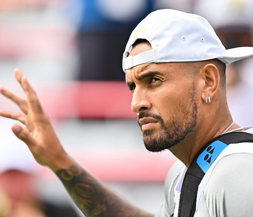 Nick Kyrgios confessa que não quer mais jogar tênis Foto: Nick Kyrgios/X