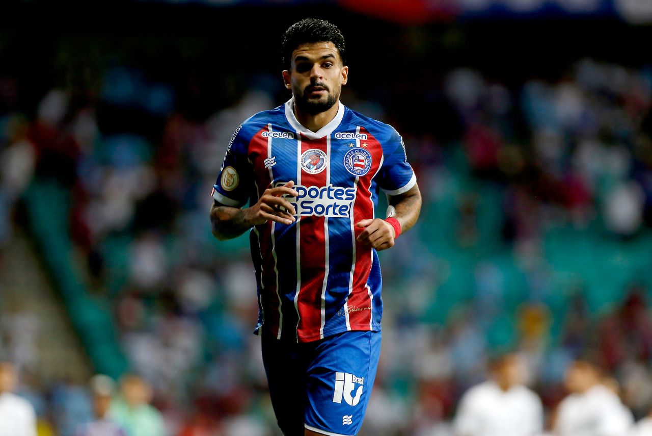 Meia Cauly, do Bahia, está na mira do Palmeiras (Foto: Felipe Oliveira/EC Bahia)