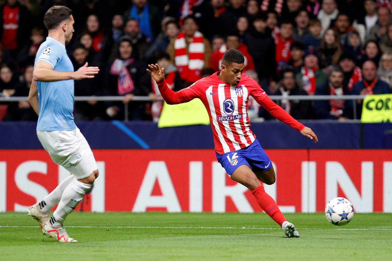 Atlético de Madrid venceu a Lazio por 2x0