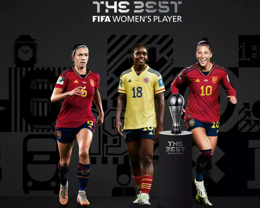 Fifa divulga finalistas ao The Best 2023 de Melhor Jogadora Foto: Fifa/Divulgação