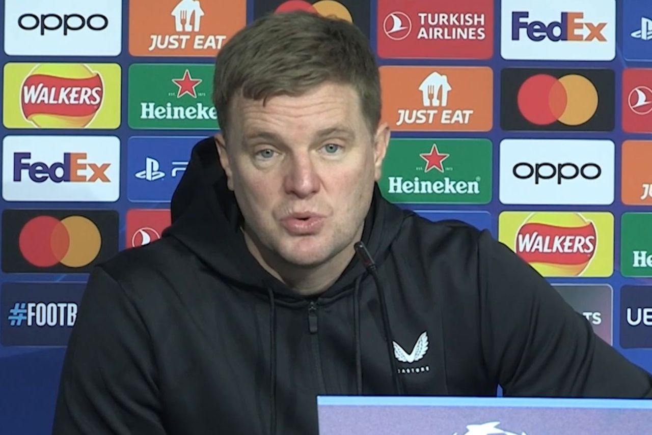 Eddie Howe, técnico do Newcastle