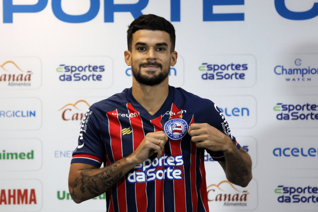 Cauly foi um dos destaques do Bahia na temporada (Foto: Felipe Oliveira/EC Bahia)