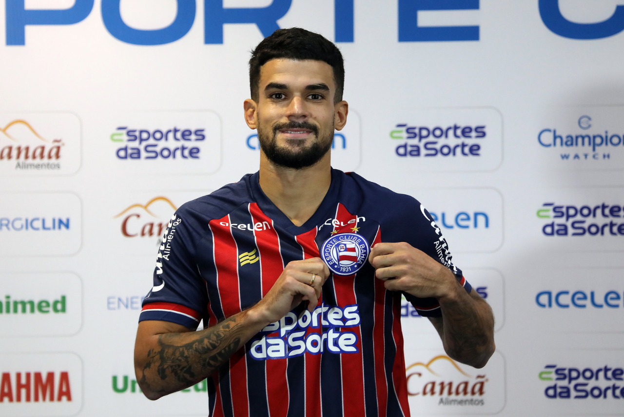 Cauly foi um dos destaques do Bahia na temporada (Foto: Felipe Oliveira/EC Bahia)