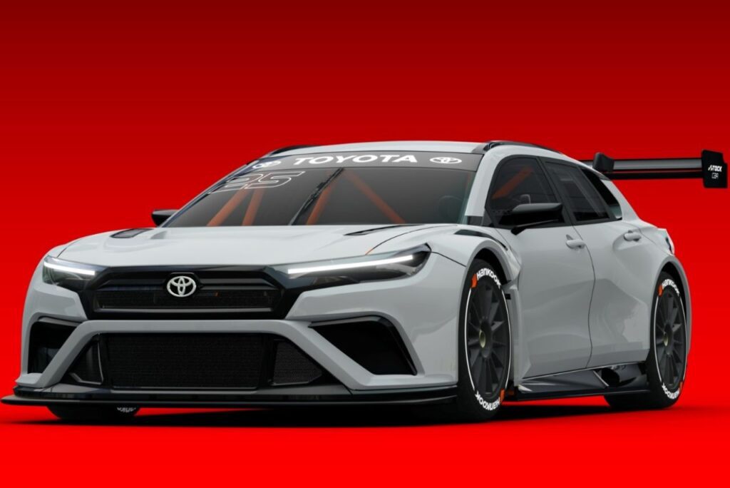 Modelo do Toyota Corolla Cross para a temporada 2025 da Stock Car