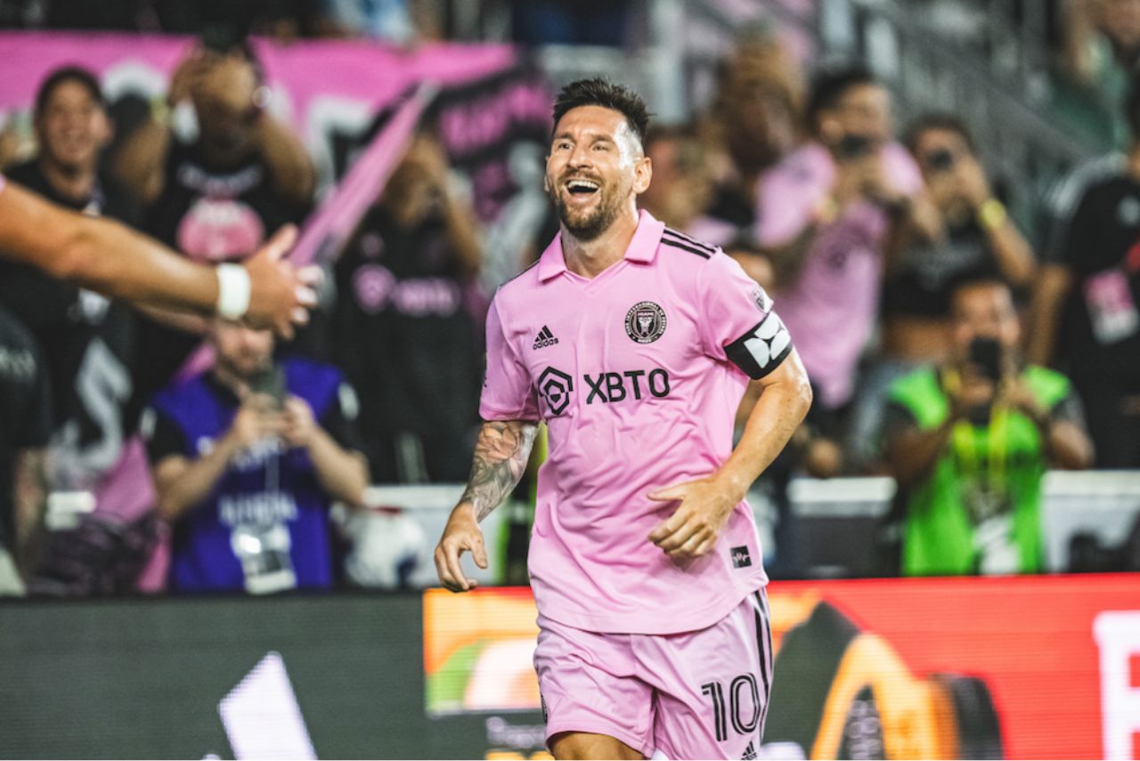 Messi jogará amistoso contra o clube de sua infância, o Newell's Old Boys (Foto: Inter Miami CF/Divulgação)
