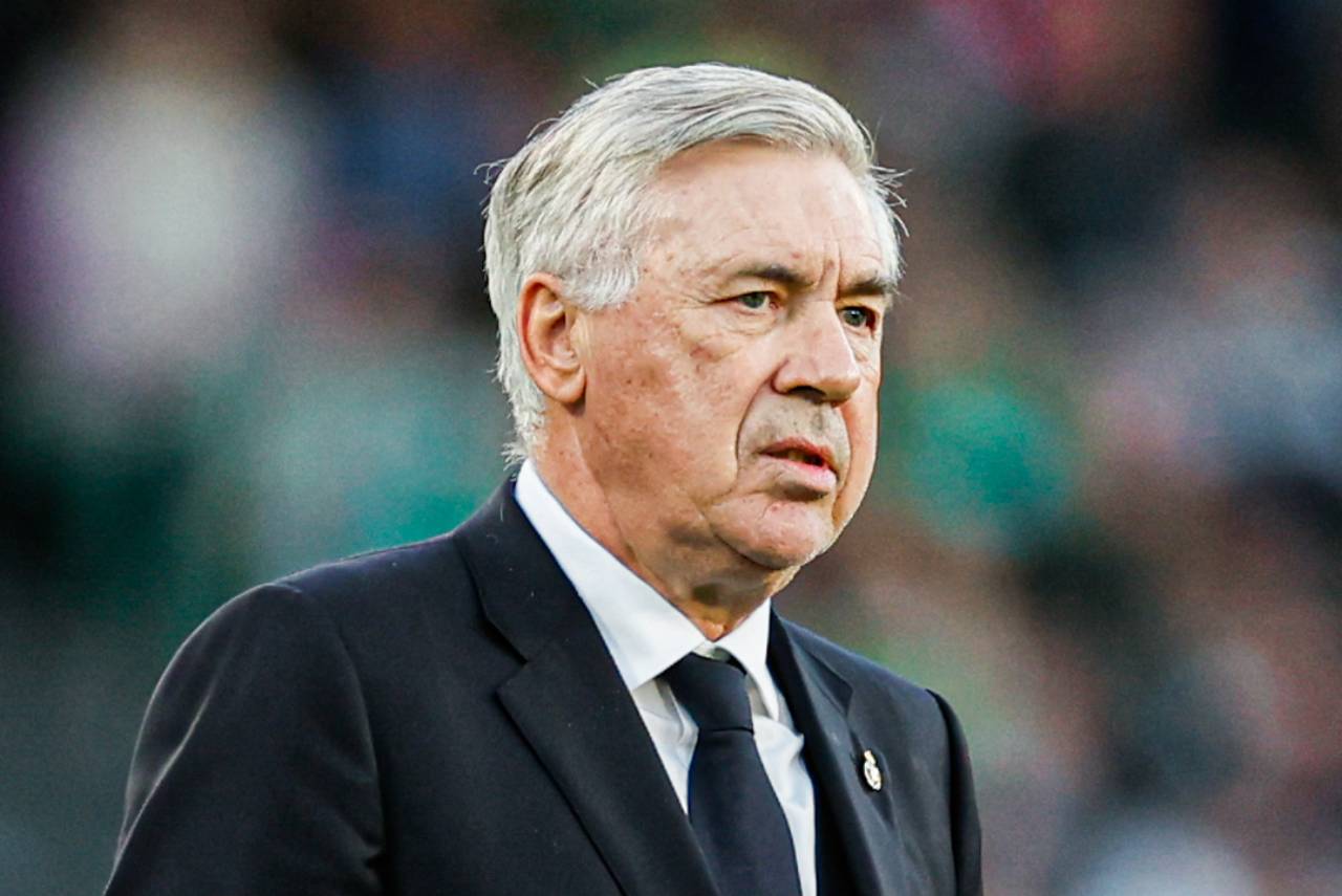 Carlo Ancelotti, treinador do Real Madrid