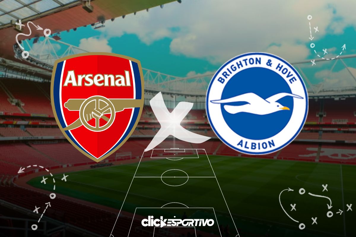 Arsenal x Brighton: onde assistir ao jogo do Campeonato Inglês