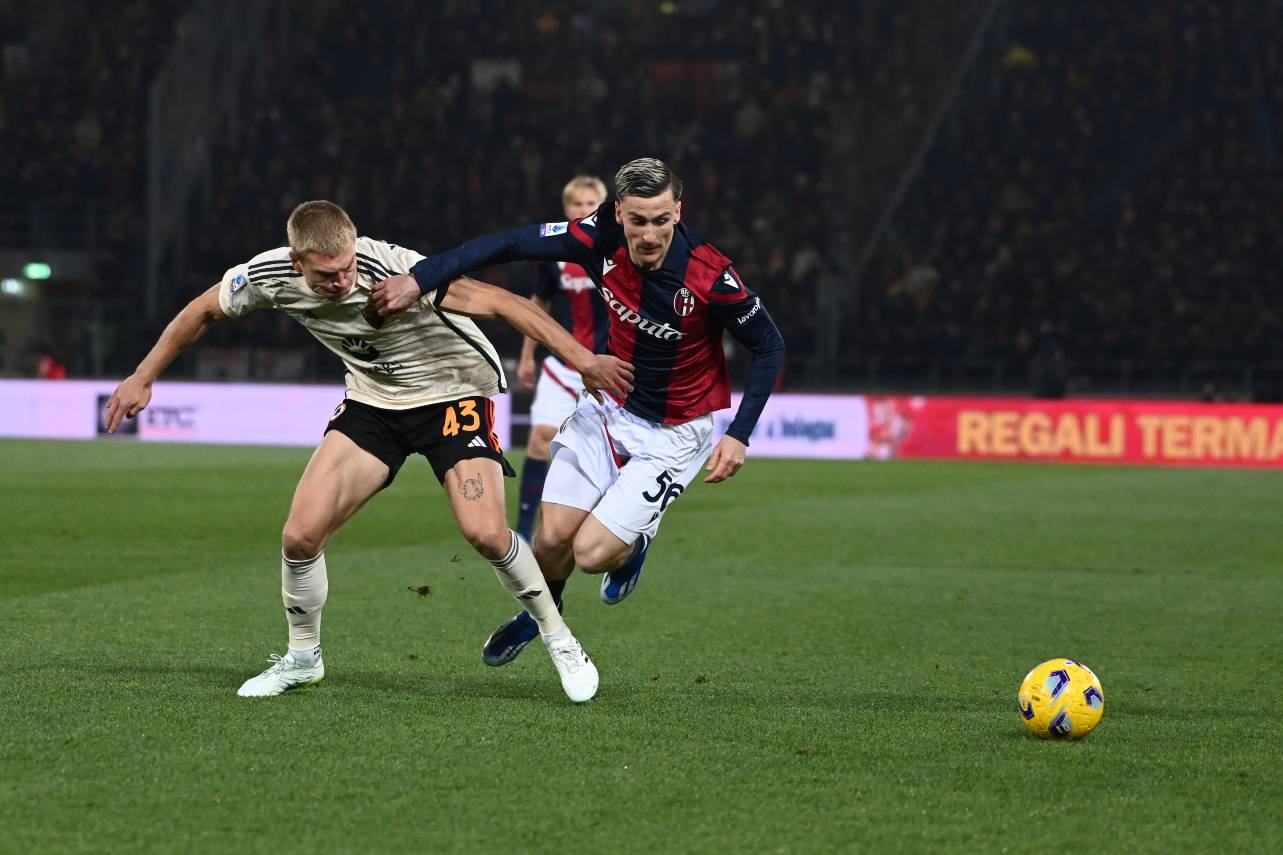 O time do Bologna foi superior a Roma e conquistou os três pontos. Foto: Reprodução/X