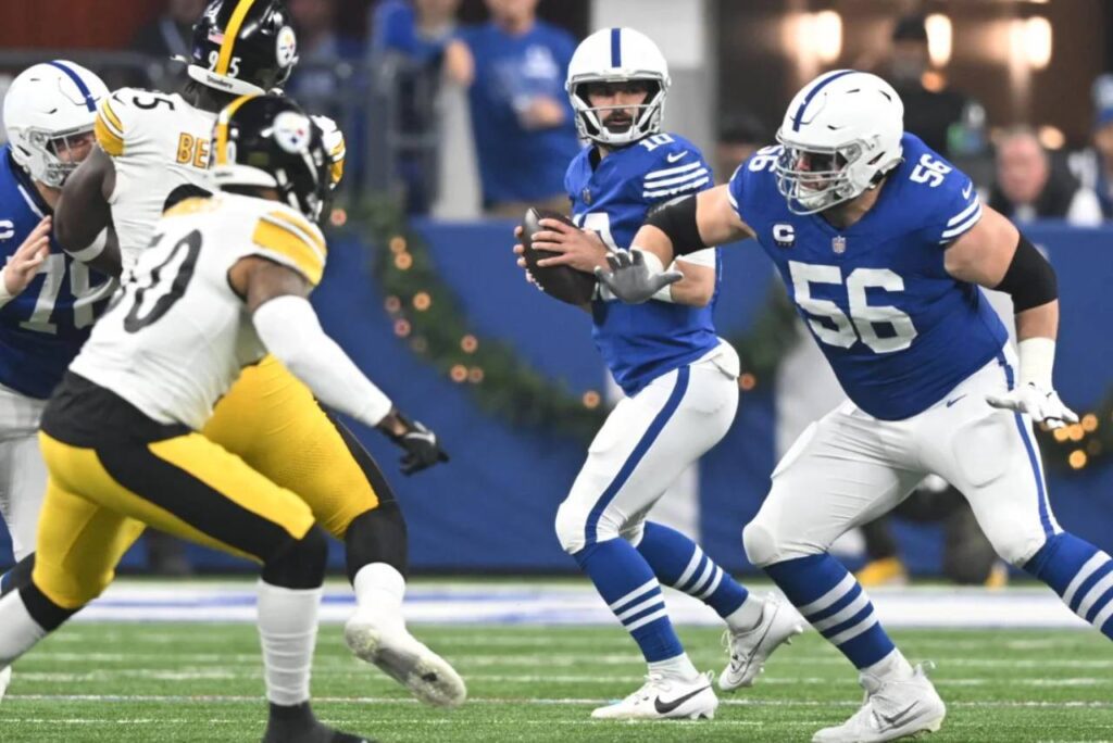 Os Steelers perderam para os Colts e se complicaram na classificação. Foto: Divulgação