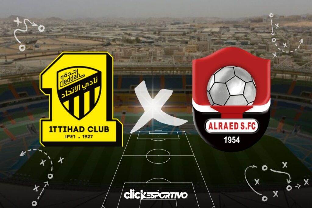 Al-Ittihad x Al-Raed - Liga Saudita 2023/24