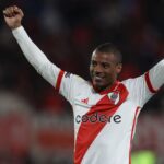 De La Cruz deixou o River Plate e vai jogar pelo Flamengo em 2024 (Foto: Alejandro Pagni/AFP)