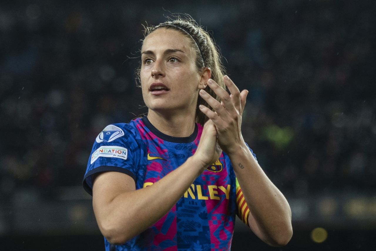 Alexia Putellas tem 7 gols em 13 jogos na temporada