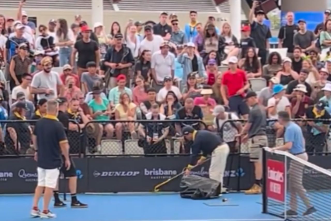 Animal paralisou partida no ATP de Brisbane