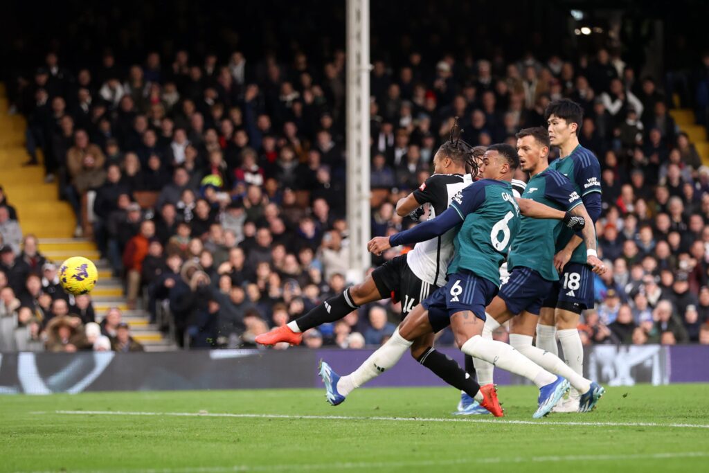 Arsenal é derrotado para o Fulham de virada na Premier League Foto: Premier League/X