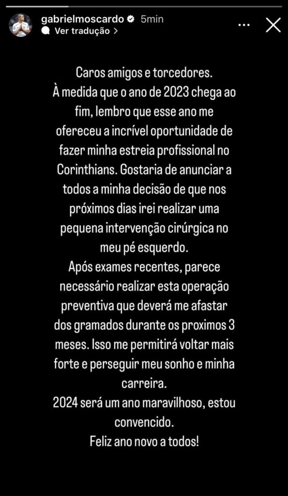 Pronunciamento de Moscardo
