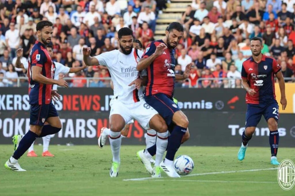 onde assistir ao vivo Milan x Cagliari