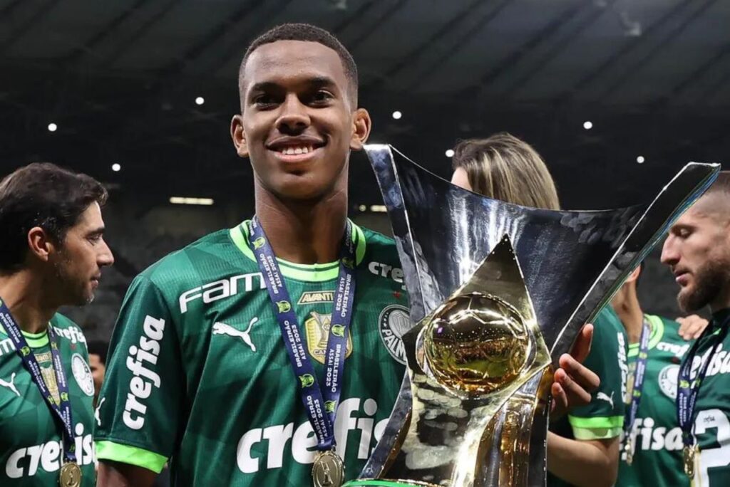 Barcelona lidera interesse por Estevão, do Palmeiras (Foto: Cesar Greco/SEP)