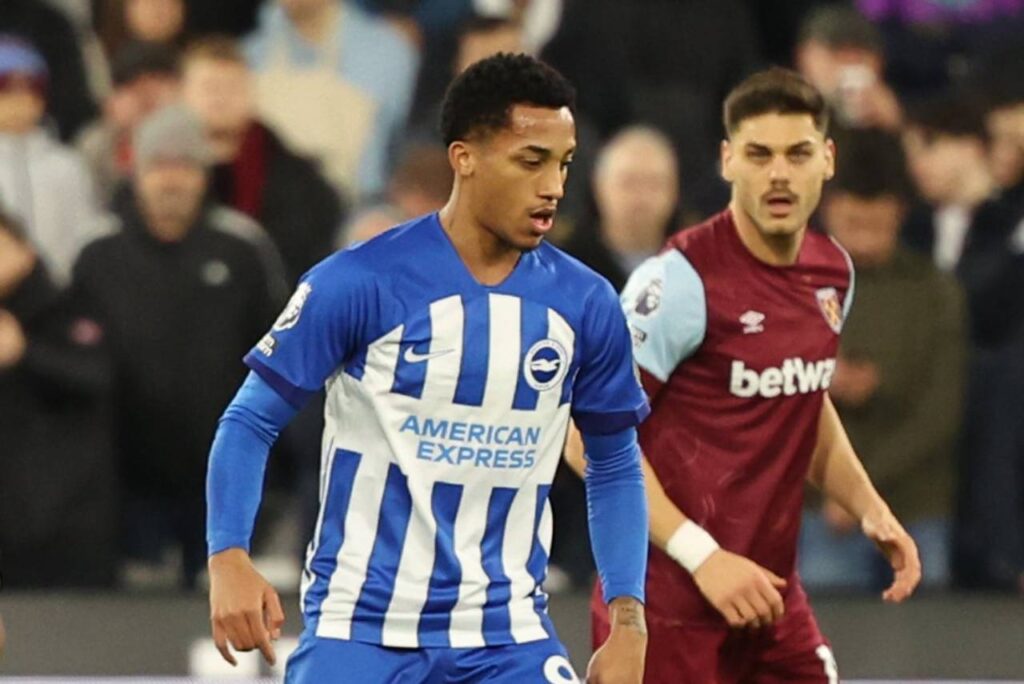 Brighton e West Ham não saíram do 0x0 nesta terça-feira. Foto: Reprodução/X