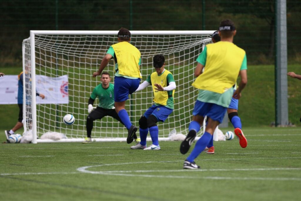 Seleção Brasileira de Cegos vai se realizar treinamento intenso para Paris 2024 (Foto: Renan Cacioli/CBDV)