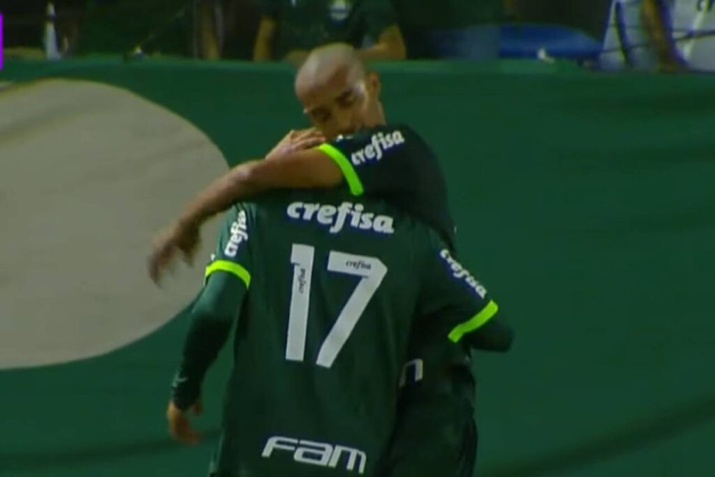 O Palmeiras atropelou o Queimadense pela Copinha. Foto: Reprodução/Youtube/Caze TV