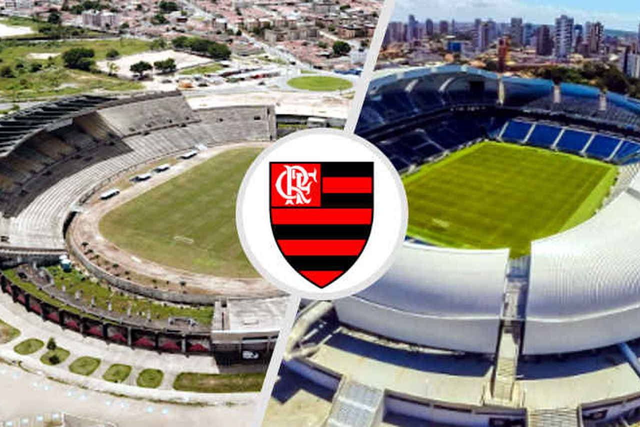 Flamengo no Almeidão e na Arena das Dunas
