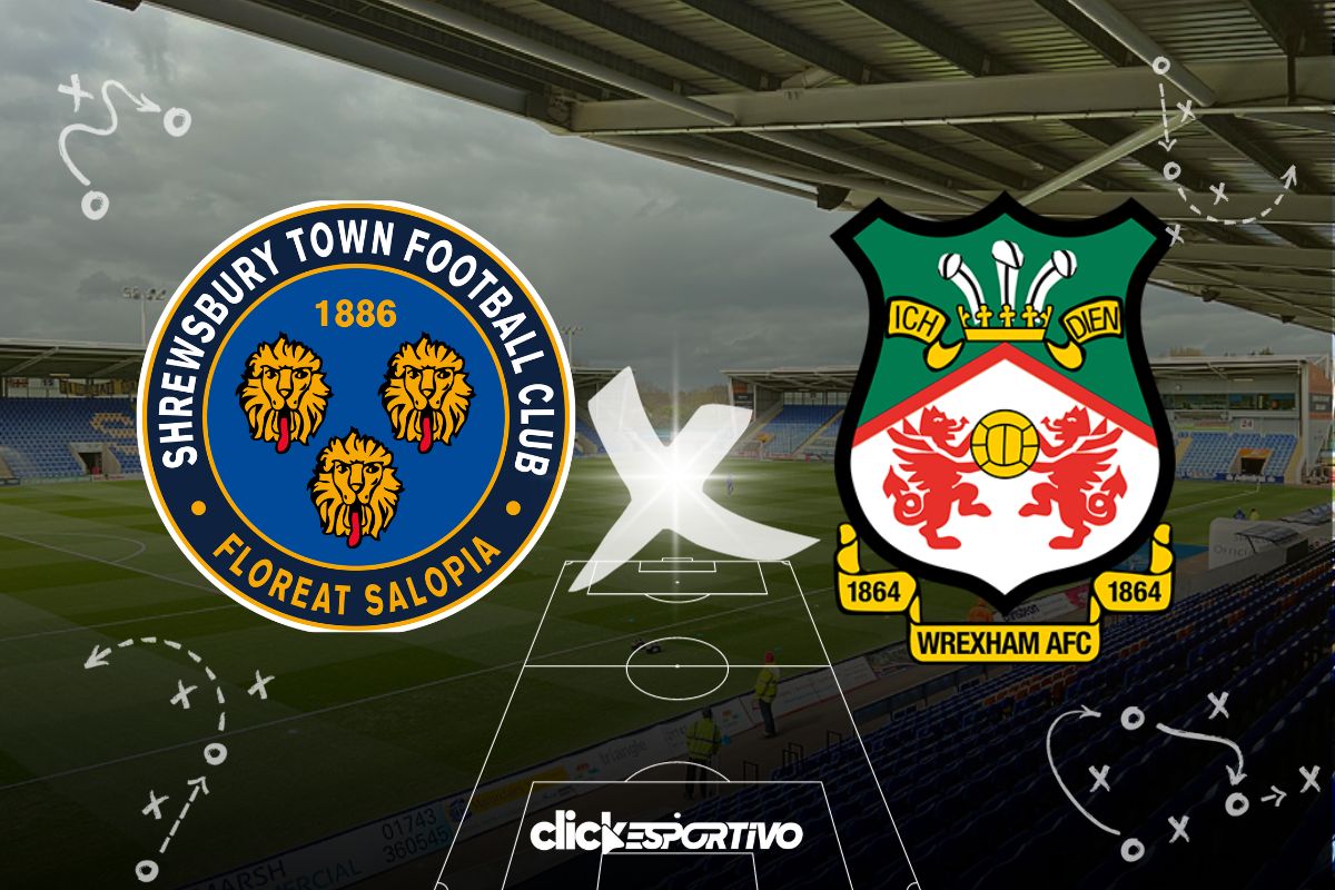 Shrewsbury x Wrexham - Copa da Inglaterra 2023/24