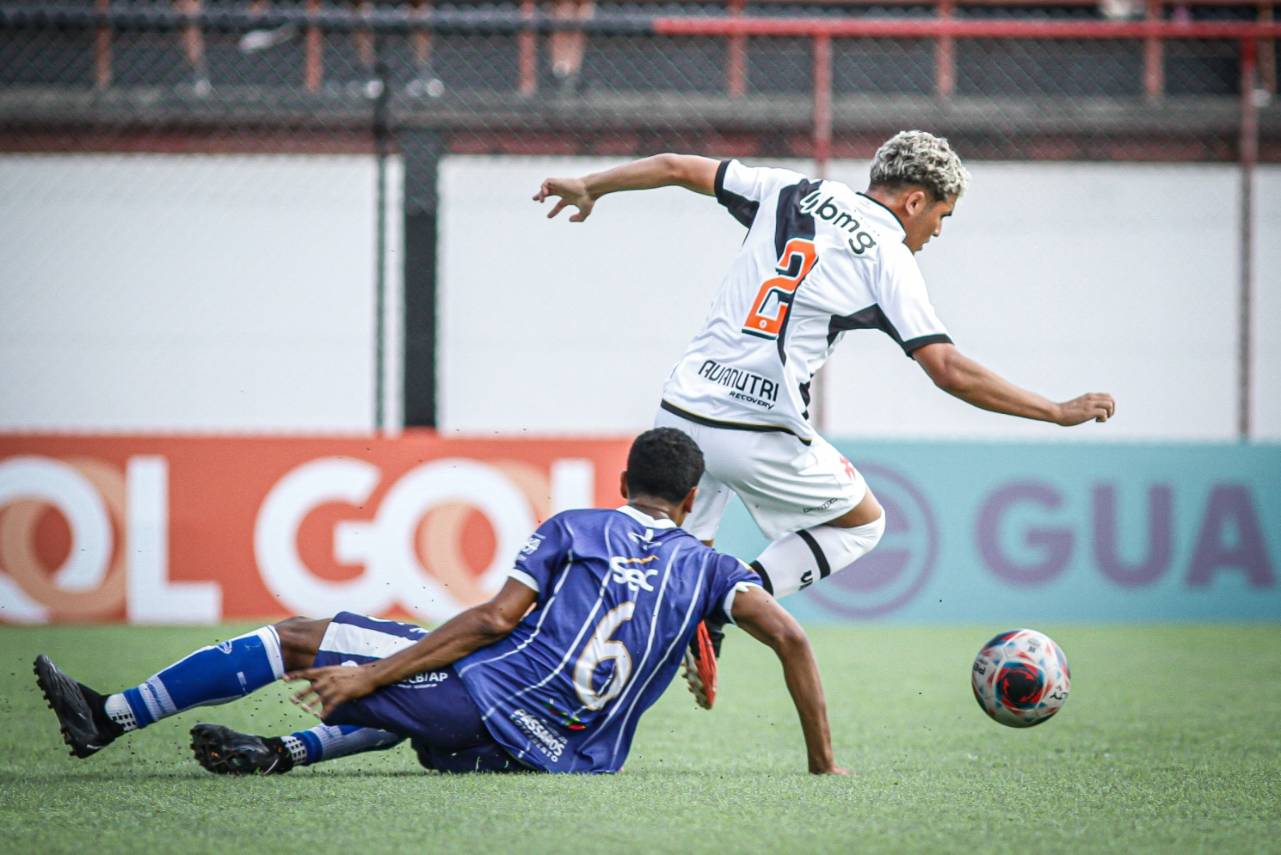 Vasco empata com Macapá pela Copinha com placar magro. Foto: Reprodução/X