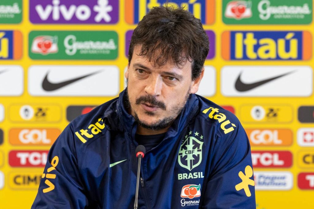 Fernando Diniz foi demitido da Seleção Brasileira após seis jogos. Foto: Joilson Marconne/ CBF