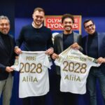 Lucas Perri e Adryelson selaram acordo até 2028. Foto: Divulgação/Lyon