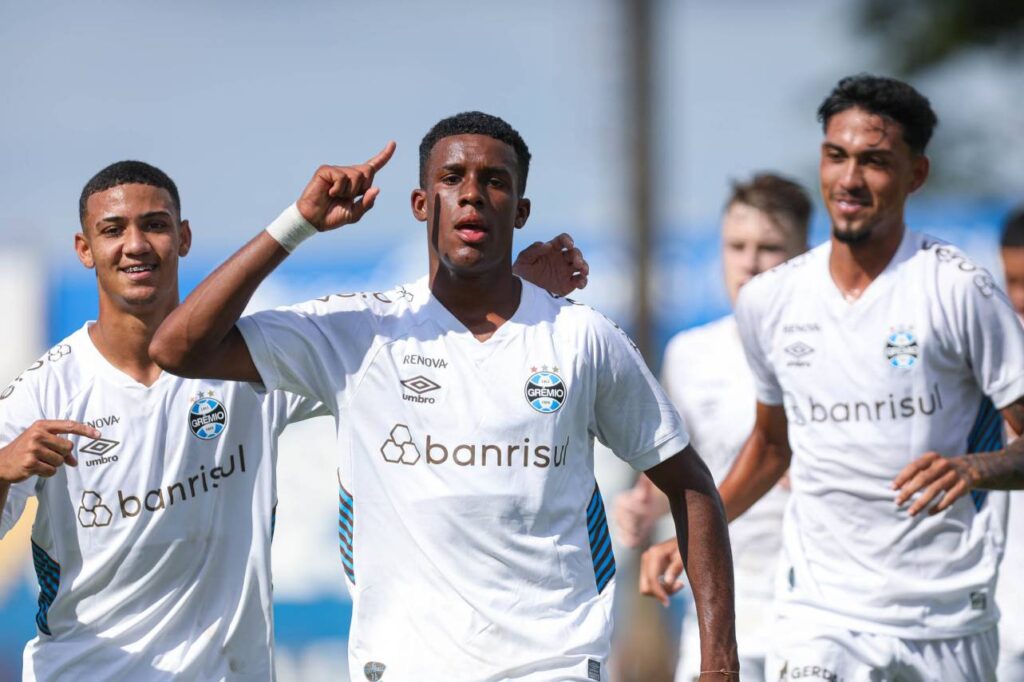 O Grêmio aplicou uma goleada em cima do Figueirense. Foto:Renan Jardim / Grêmio FBPA