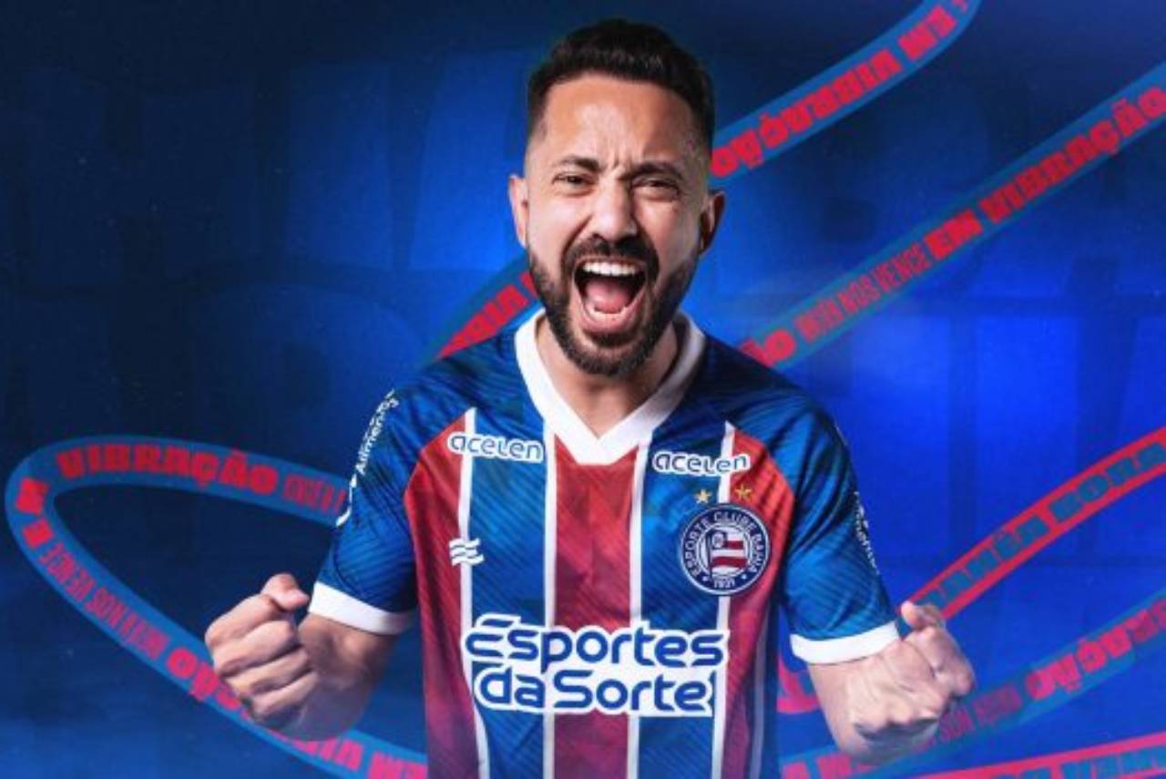 Éverton Ribeiro assinou contrato com o Bahia até 2025. Foto: Divulgação