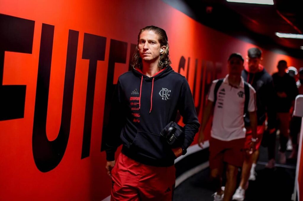 Filipe Luís recusou o convite de Ednaldo Rodrigues. Foto: Reprodução/Facebook