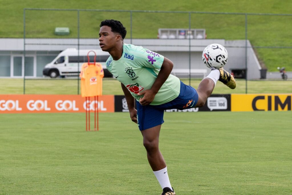 Endrick é um dos destaques da Seleção