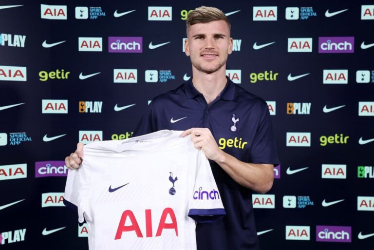 <p>Timo Werner pode seguir no Tottenham. (Foto: Divulgação)</p>