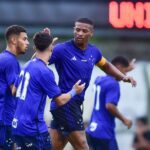 Cruzeiro goleou o União Mogi e garantiu liderança da chave (Foto: Staff Images/Cruzeiro)