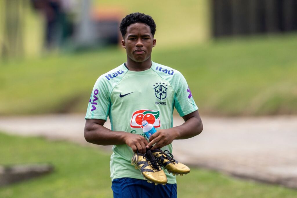 Endrick na seleção