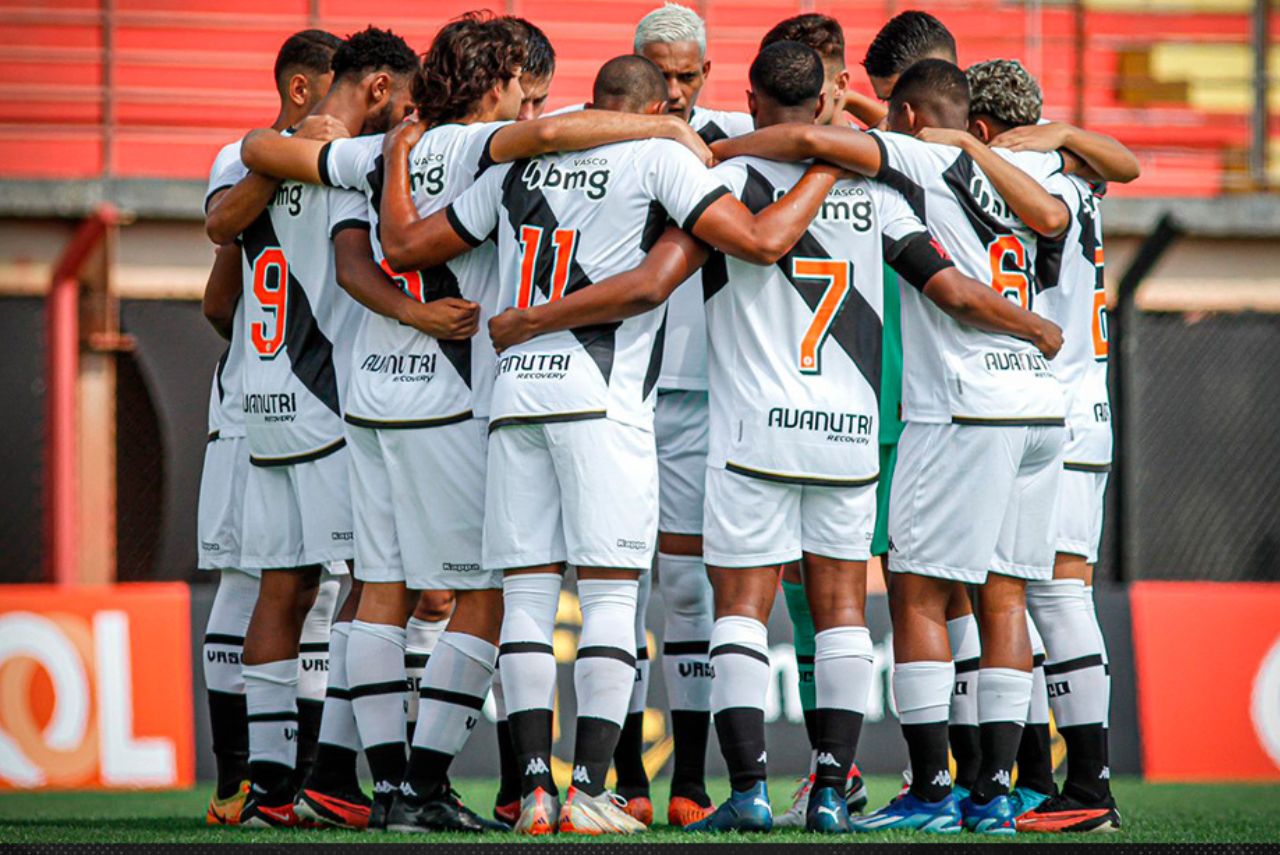 Vitória do Vasco sobre o Flamengo-SP garantiu avanço à próxima fase (Foto: X/Reprodução)