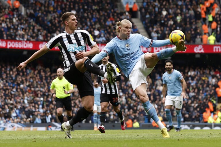 <p>Pela Premier League, Newcastle x Manchester City terá transmissão exclusiva do Star+. (Foto: Divulgação/Man. City)</p>
