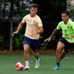 Galoppo no jogo-treino entre São Paulo x São Bernardo