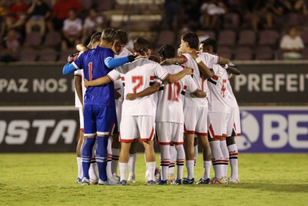 Elenco do São Paulo na Copinha