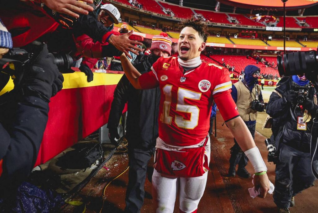 Os Chiefs não encontraram dificuldades para bater o Miami. Foto: Reprodução/X
